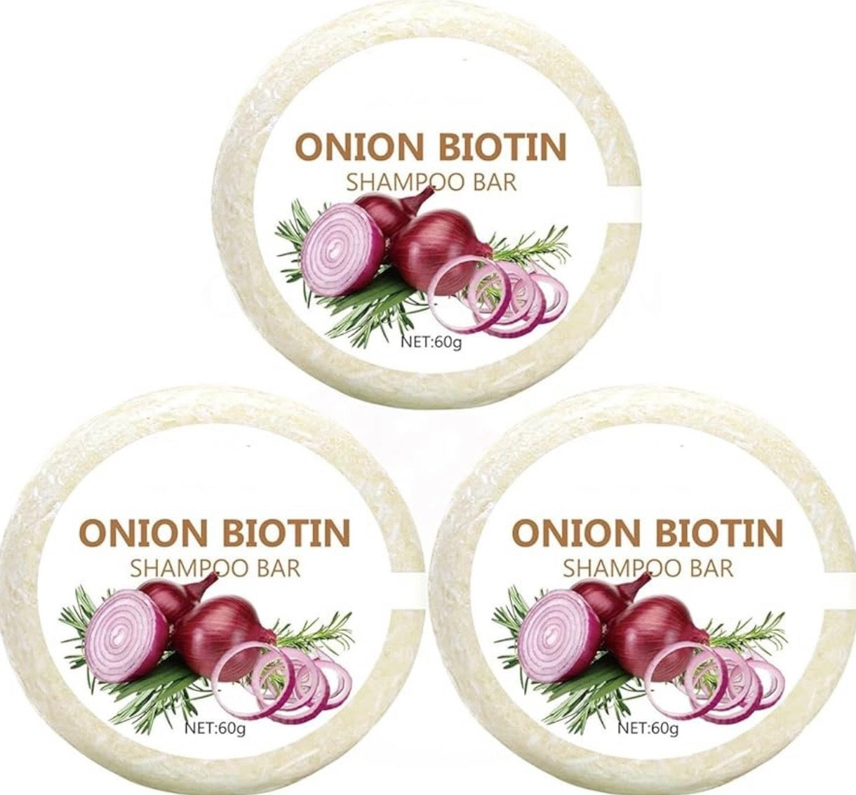 Cure 9 mois x3 Shampoing à l’Oignon